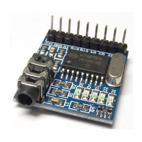 Módulo decodificador de DTMF (MT8870)