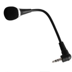 Micrófono Flexible con Plug Stereo 3.5mm