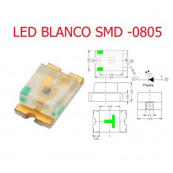 Led Blanco SMD 0805