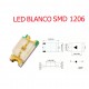 Led Blanco SMD 1206