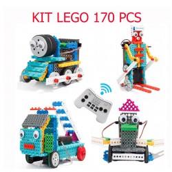Kit Educativo Tipo Lego 170 Piezas