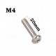 Tornillo M4 20mm (6 Unidades)