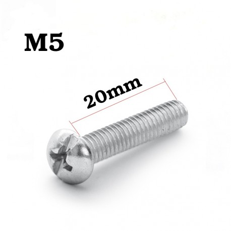 Tornillo M5 20mm (6 Unidades)