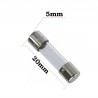 Fusible Corto en Vidrio 20x5mm 10A