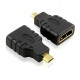 Convertidor de Micro HDMI a HDMI Hembra