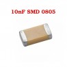 Capacitor Cerámico 10nF SMD 0805 a 100V