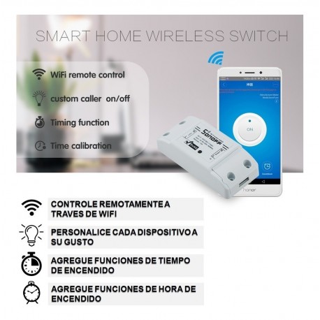 Suiche SONOFF WIFI 10A