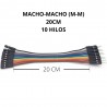 Cable de Conexión Rápida 20cm M-M