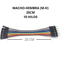 Cable de Conexión Rápida 20cm M-H