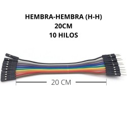 Cable de Conexión Rápida 20cm H-H