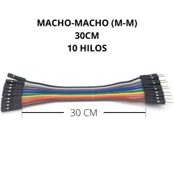 Cable de Conexión Rápida 30cm M-M