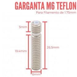 Esparrago Garganta Hotend 1.75mm