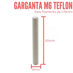 Esparrago Garganta MKS M6 x 50mm