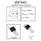 MOSFET Canal N IRF640