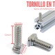 Tornillo en T M5x12MM (2020/2040)