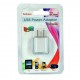 Cargador USB 5V 1A Blanco