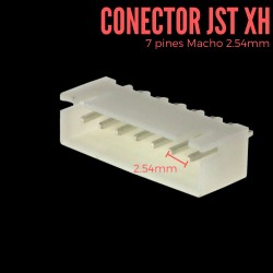 Conector JST XH 7 Pin Macho de 2.54mm