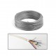 Cable Encauchetado Blindado 9X24 AWG Gris Rollo