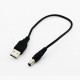 Cable USB a PLUG DC 2.1mm 26cm