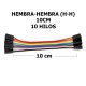 Cable de Conexión Rápida 10cm H-H