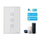 Suiche Inteligente SONOFF T0US3C De Pared Con 3 Salidas