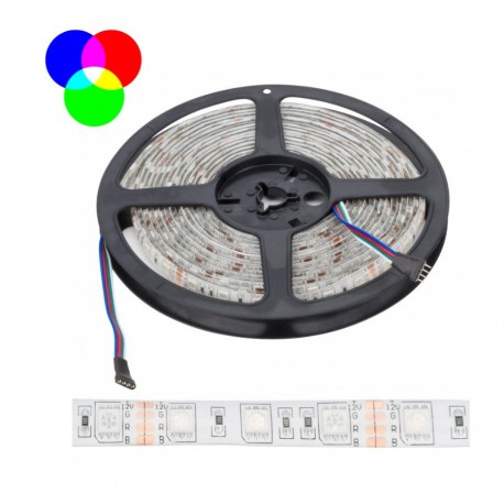 Circuit. Cinta Tira De Luces LED RGB 5 Metros