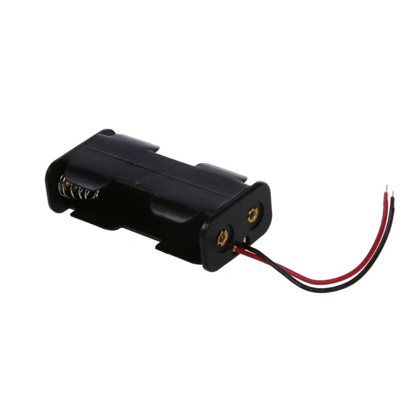 portapilas AA conector bec