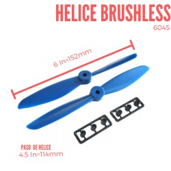 Hélice Motor Brushless 6045
