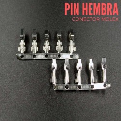 Pin Metalico Hembra MOLEX