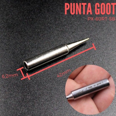 Punta Hueca 22W Goot PX-60RT