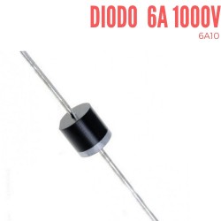 Diodo Rectificador 6A10 6A-1000V
