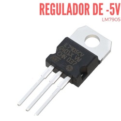 Regulador de Voltaje -5V/1A (LM7905)