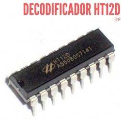 Circuito Integrado HT12D Decodificador