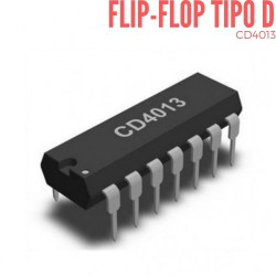 Flip Flop Tipo D (CD4013)