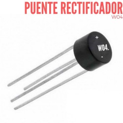 Puente Rectificador 400V 1A (W04M)