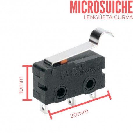 Microsuiche Lengüeta 3A 250VAC