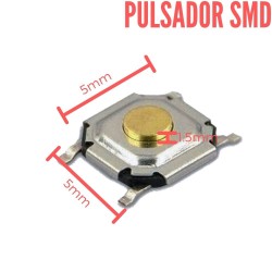 Pulsador SMD 5x5x1.5mm