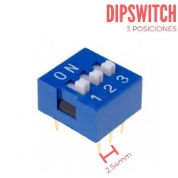 Dip Switch 3 Posiciones