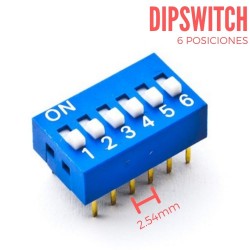 Dip Switch 6 Posiciones
