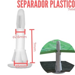 Separador Plastico 7mm