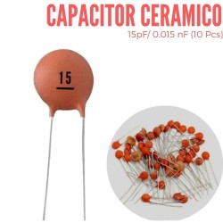 Capacitor Cerámico 15pF (10 Pcs)