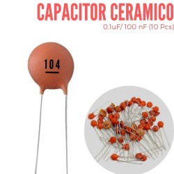 Capacitor Ceramico 0.1uF (10 Pcs)