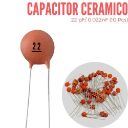 Capacitor Cerámico 22pF (10 Pcs)