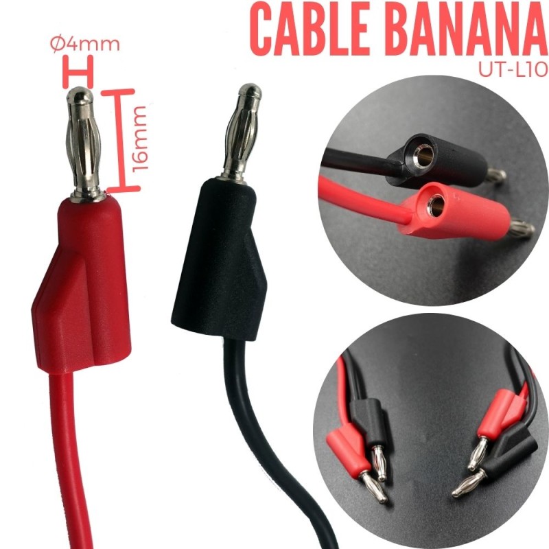 Cables Banana Banana (UTL10)