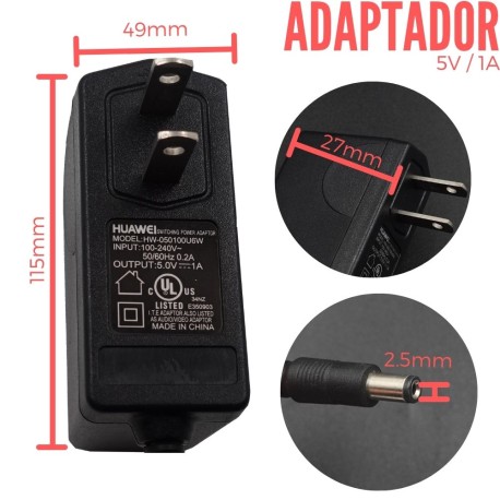 Adaptador de Voltaje 5V 1A