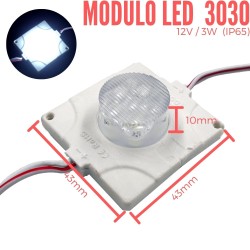 Modulo Led 3030 Blanco 12V/3W (IP65)