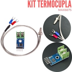 Tarjeta MAX6675 con Termocupla Tipo K