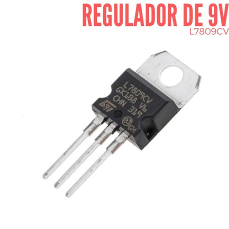 Regulador de Voltaje 9V/1.5A (L7809CV)