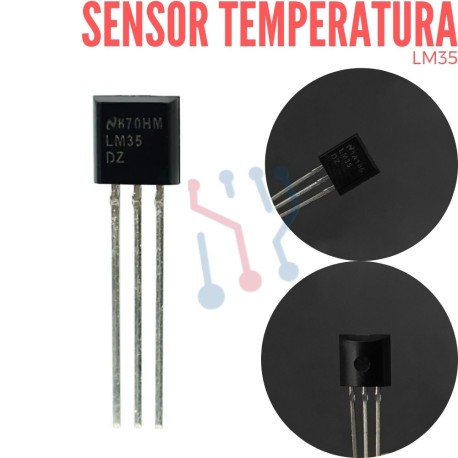 Sensor de Temperatura Análogo LM35