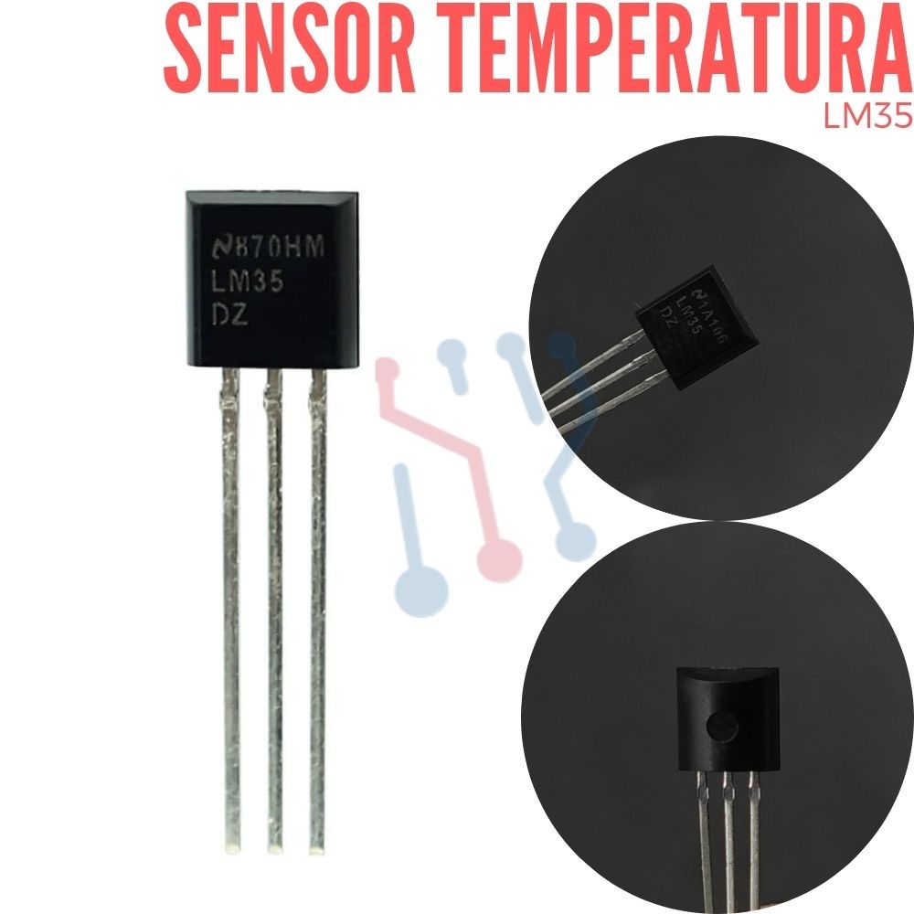 caloría Malawi Listo Sensor de Temperatura Análogo LM35